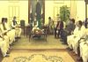 صدر مملکت کی انجمن تاجران سندھ کے وفد سے ملاقات