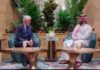 سابق امریکی صدر بل کلنٹن کی سعودی ولی شہزادہ محمد بن سلمان سے ملاقات